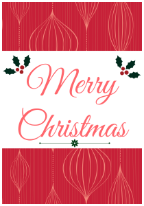 MerryChristmasPrintableCard1