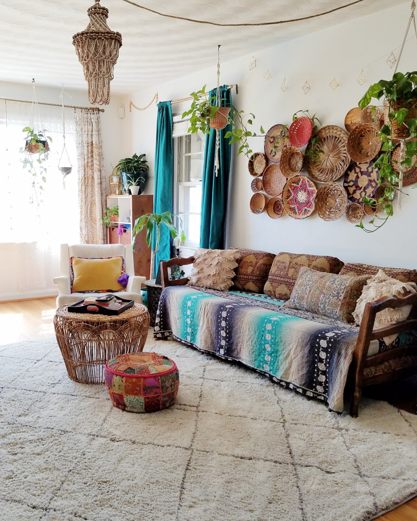 Fresh Boho Spring Home Tour - A Designer At Home