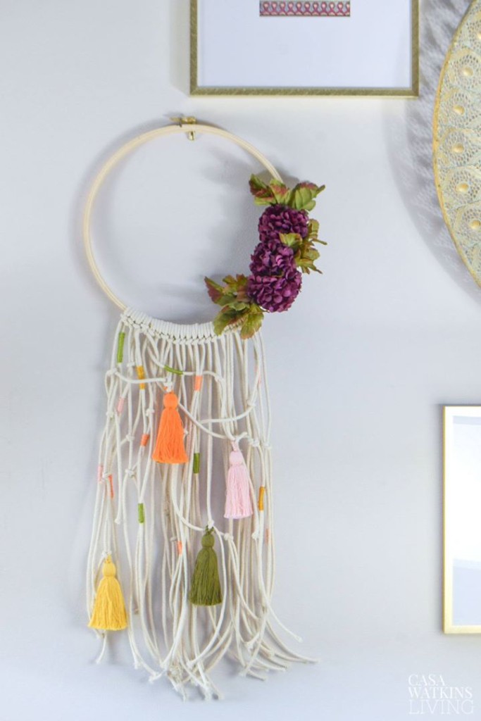 Modern Scandi-Boho Fall Wreath - A Designer At Home