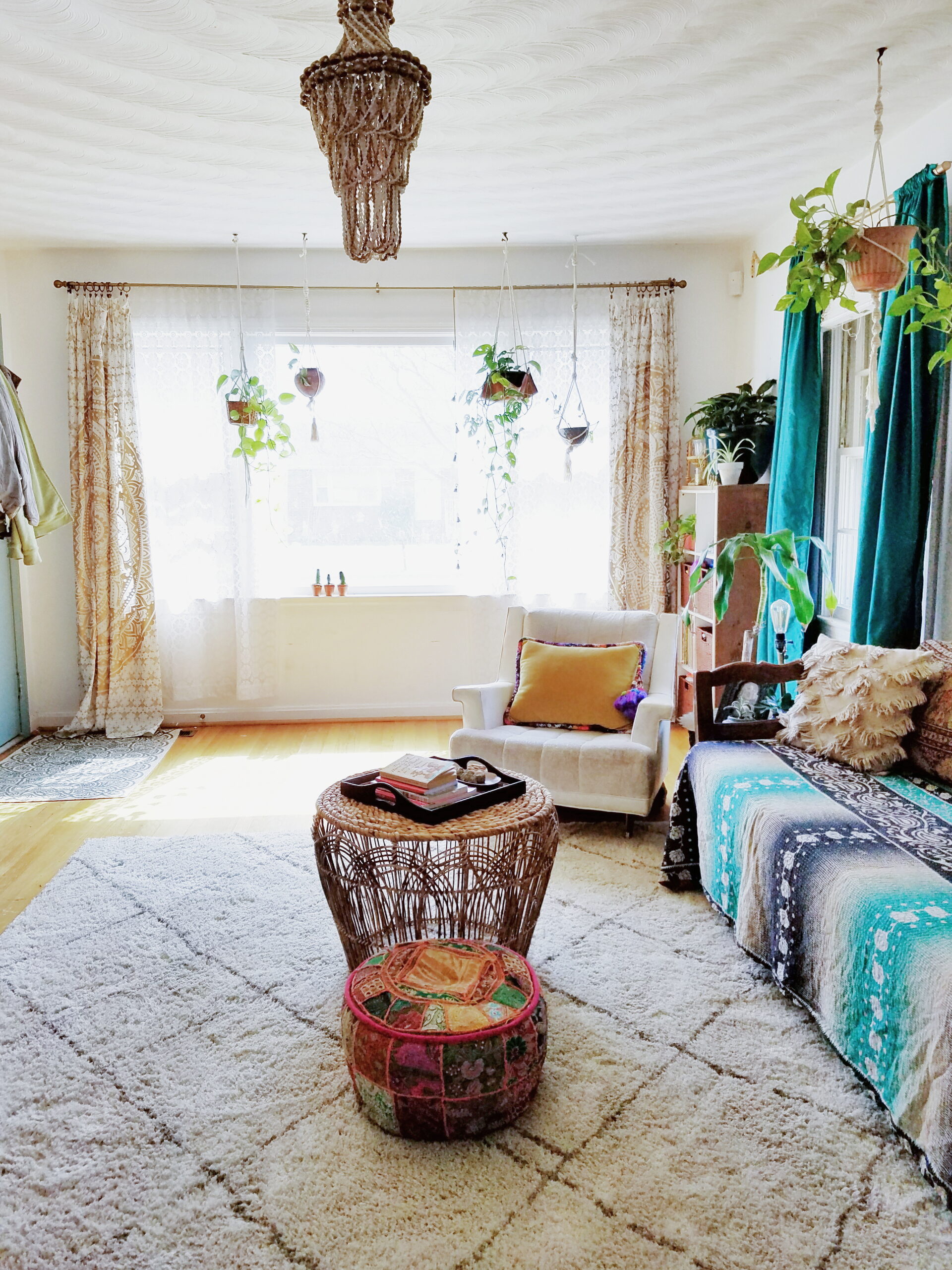 Fresh Boho Spring Home Tour - A Designer At Home